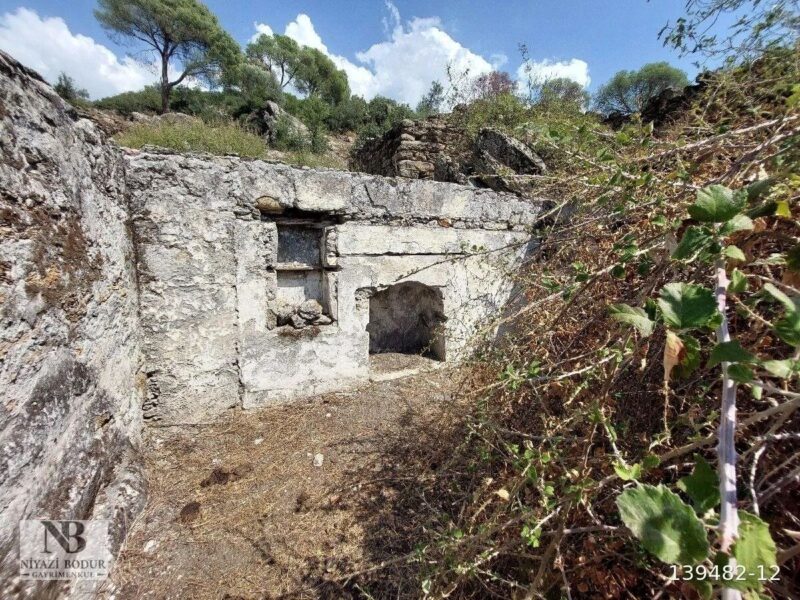 MİLAS ÇINARLI DA KÖY İÇİ TAŞ EV VE ARSASI