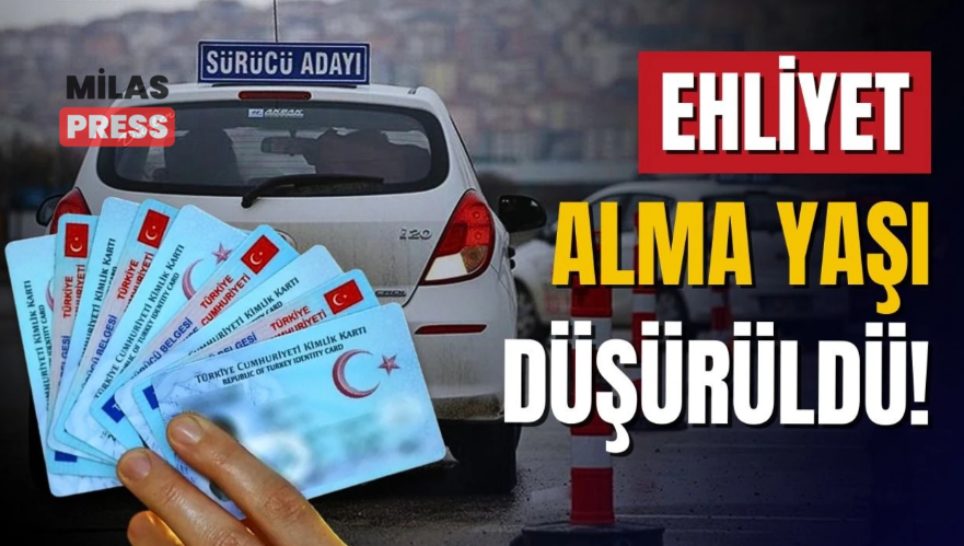 Ehliyet İçin Yaş Sınırı 16’ya Düşürüldü