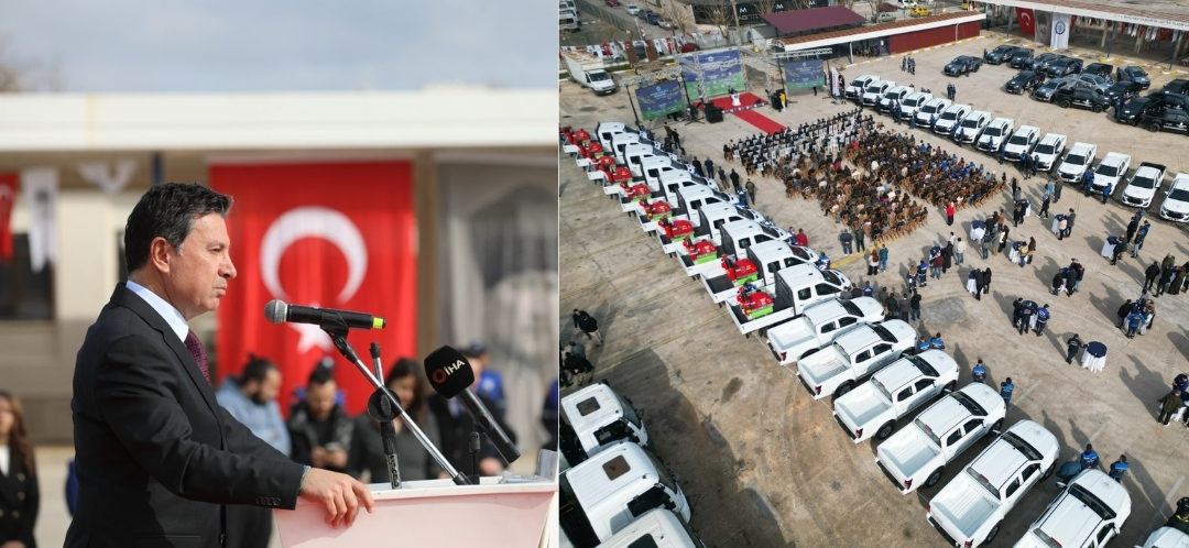 Başkan Aras 61 Yeni Araç Tanıtımında Konuştu; “Muğla’ya Yapılan Yatırım, Dünya’ya Yapılan Hizmettir”