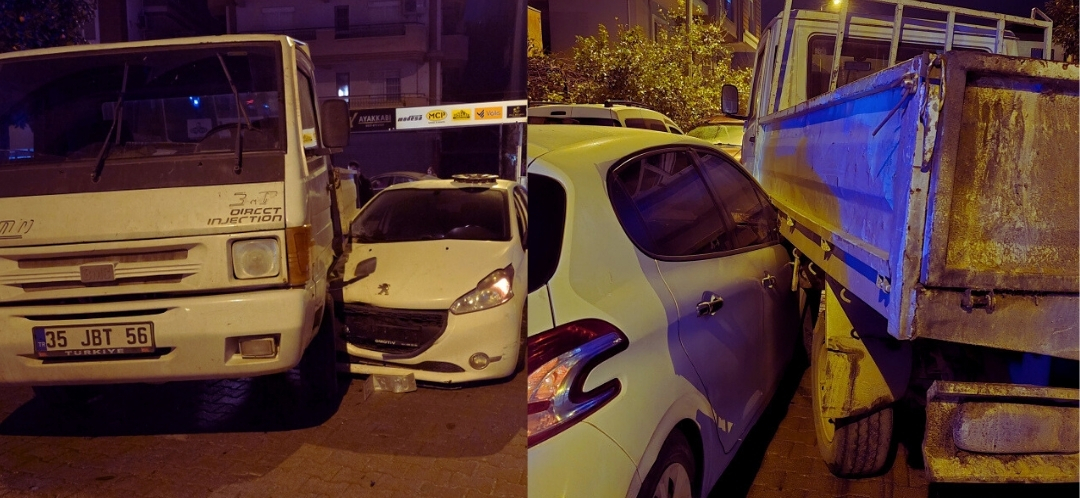 Milas Sanayi Caddesi’nde Kamyonet İle Otomobil Çarpıştı: 1 Kişi Yaralandı…