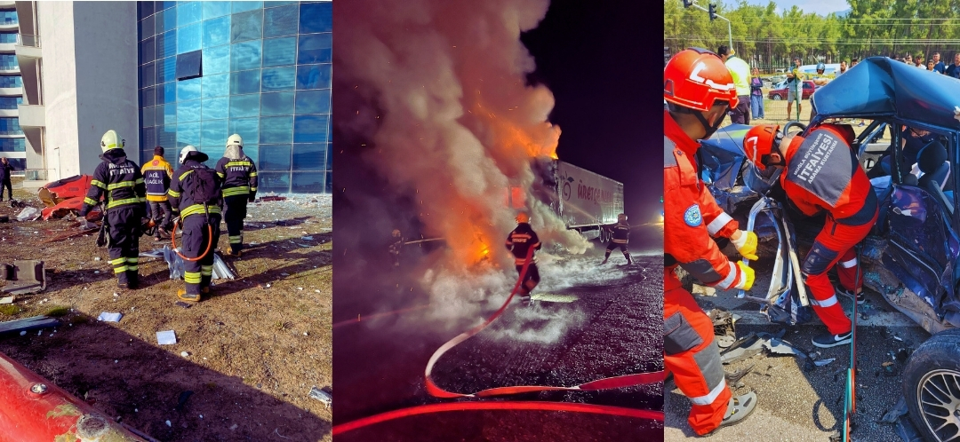 Büyükşehir İtfaiyesi 4 bin 949 Olaya Müdahale Etti