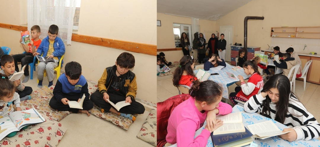 Büyükşehir’den Kırsaldaki Çocuklara Kitap Desteği