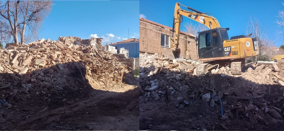 Milas’ta Tarihi Milas Evi Yıkıldı: 13 Yıllık Bekleyiş Sona Eriyor