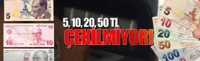 ATM’lerde para krizi! Artık bu paraları çekemeyecek ve yatıramayacaksınız