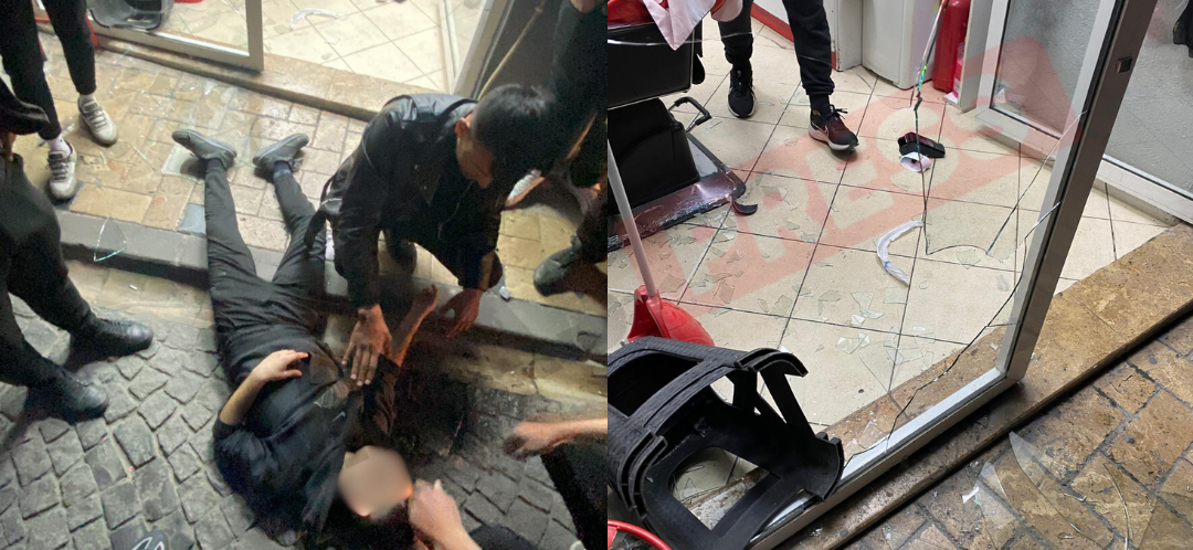 Milas’ta Motosiklet Kazası: Sürücü İşyerinin Camına Çarptı