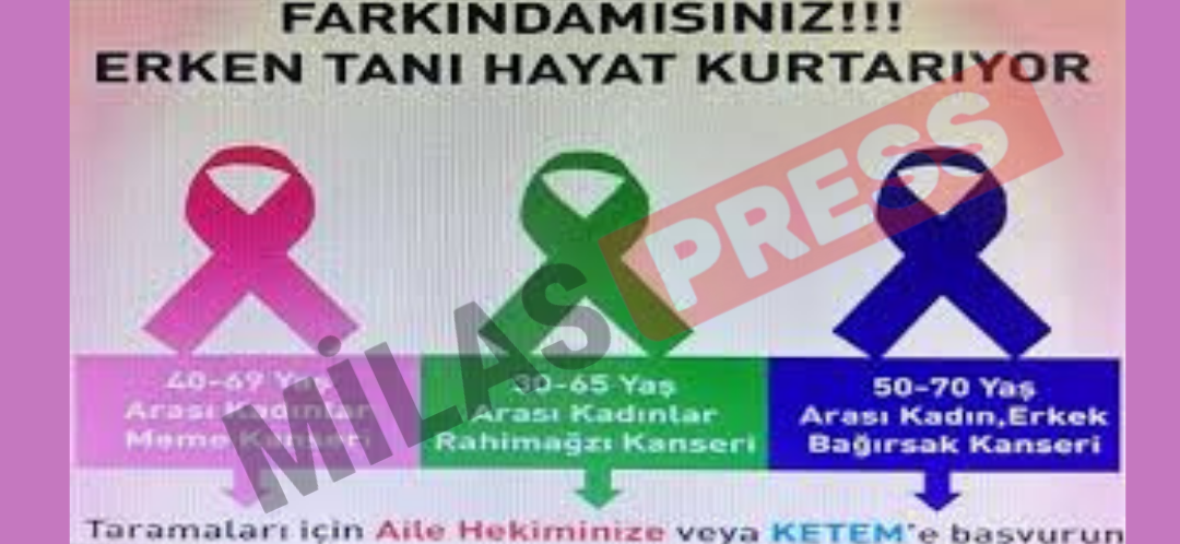 Milas İlçe Sağlık Müdürlüğü’nden Kolon Kanseri İçin Erken Teşhis Çağrısı