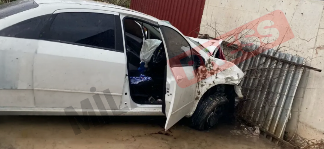 Milas’ta Feci Kaza: Kontrolden Çıkan Otomobil Beton Şantiyesine Uçtu, 1 Ağır Yaralı