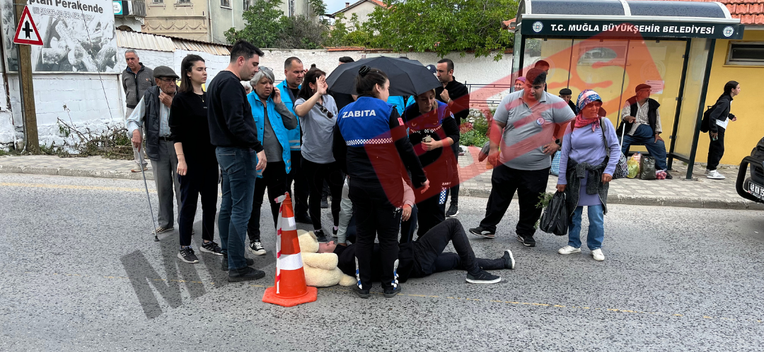 Milas’ta Motosiklet Kazası: Direksiyon Hakimiyetini Kaybeden Sürücü Yaralandı