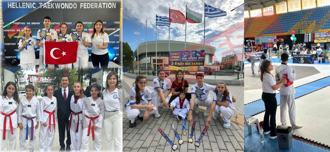 Muğlalı Taekwondo Sporcuları Yunanistan’da Uluslararası Zafer Kazandı