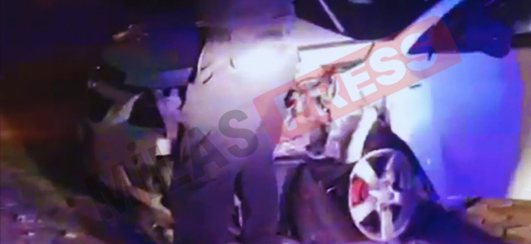 Milas Ören’de Gece Yarısı Trafik Kazası: Sürücü Hastaneye Kaldırıldı
