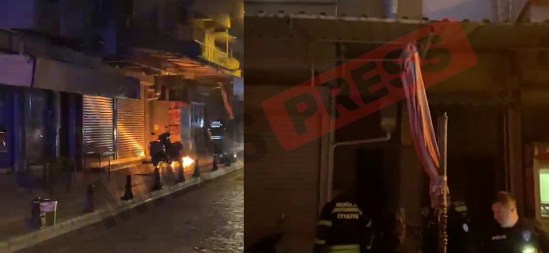 Milas’ta Dikkatsizlik Yangına Yol Açtı