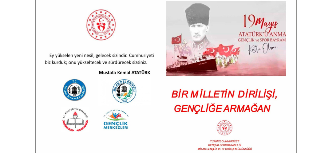 Milas’ta Gençlik Haftası Coşkusu Başladı: Spor, Sanat ve Dayanışma Dolu Etkinlikler