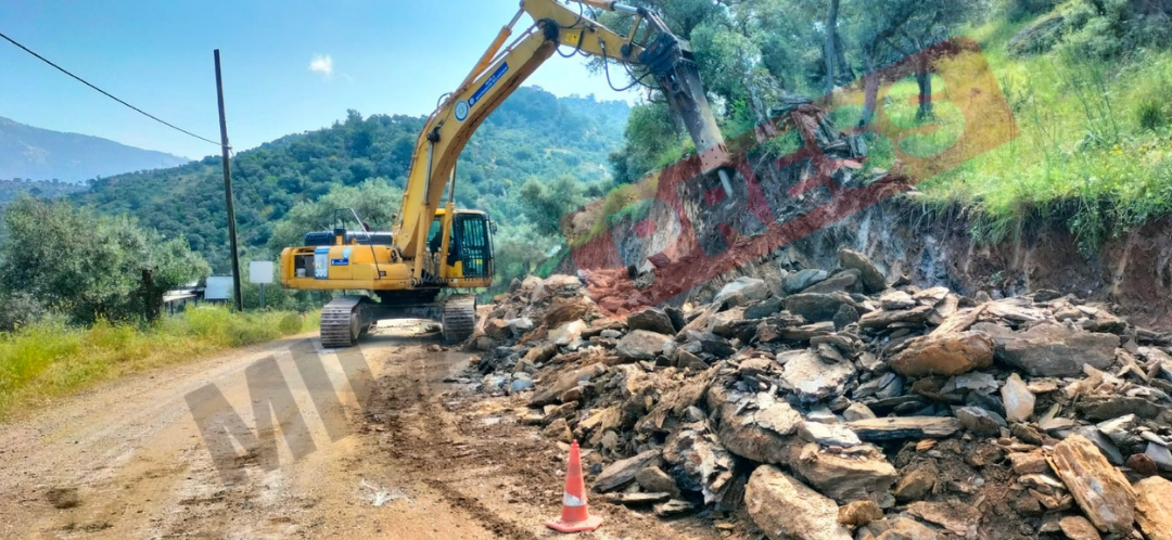 Muğla Büyükşehir’den Milas’ın Kırsalına 14 Milyonluk Yol Yatırımı
