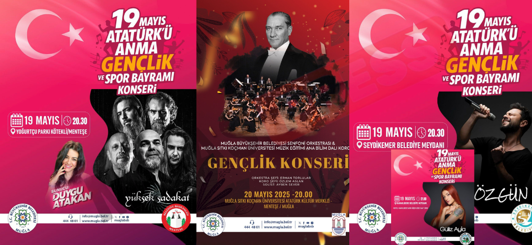Muğla’da 19 Mayıs Coşkusu Büyükşehir Etkinlikleriyle Zirveye Çıkıyor