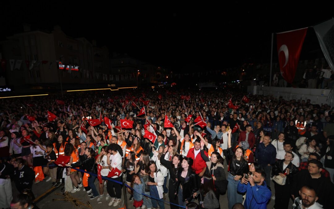 Muğla’da 19 Mayıs Atatürk’ü Anma, Gençlik ve Spor Bayramı Coşkusu Konserlerle Taçlandı