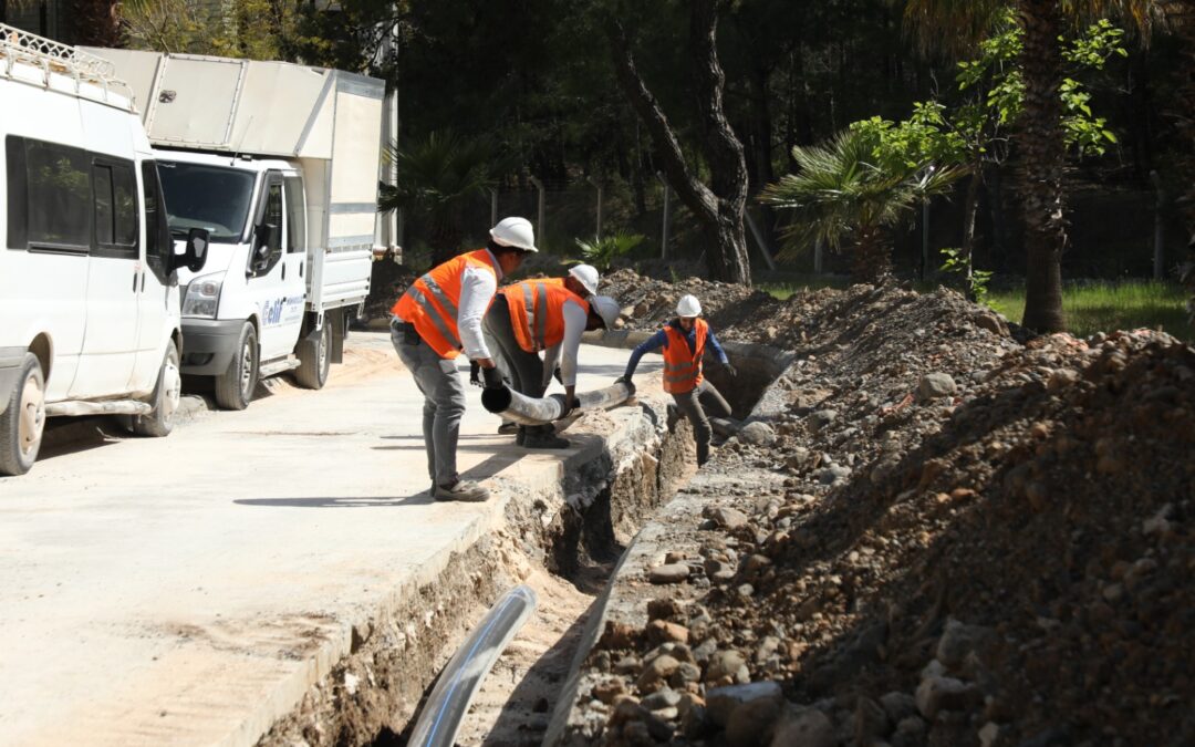 Yenilenen Altyapıyla Aksaz’a Güvenli Su ve Yangın Hattı