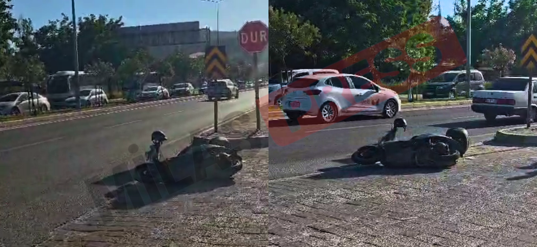 Milas’ta Kamyonet Motosiklete Çarptı: Sürücü Yaralandı