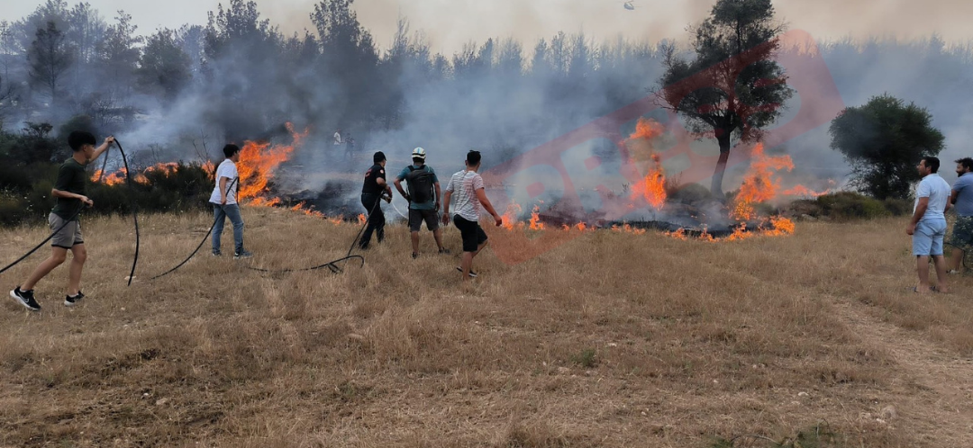 Büyükşehir Ekipleri 6 Ayda 380 Anız Yangınına Müdahale Etti