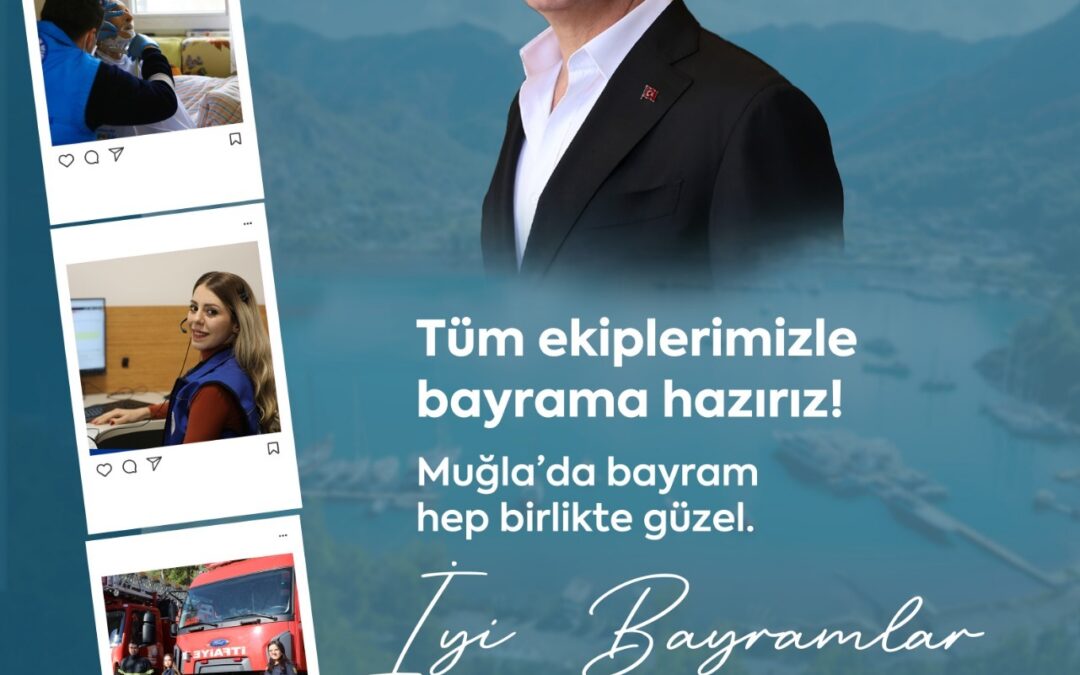 Muğla Büyükşehir Belediyesi Bayram Hazırlıklarını Tamamladı