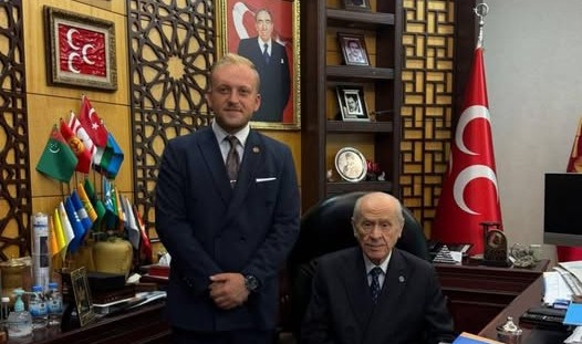 MHP Muğla İl Başkanı Burak Demirel, Lider Devlet Bahçeli’yi Ziyaret Etti