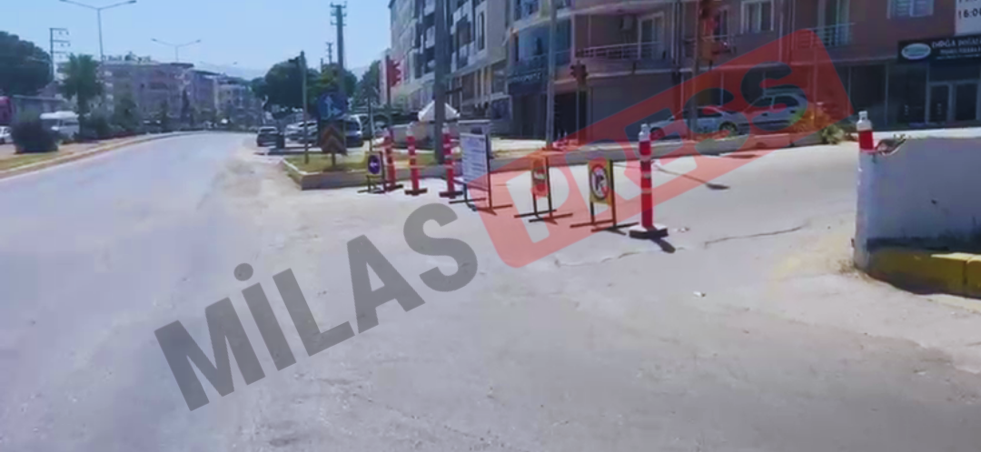 Milas’ta Nazmi Akdeniz Caddesi 4 Gün Trafiğe Kapatıldı: Doğalgaz Çalışmaları Başladı
