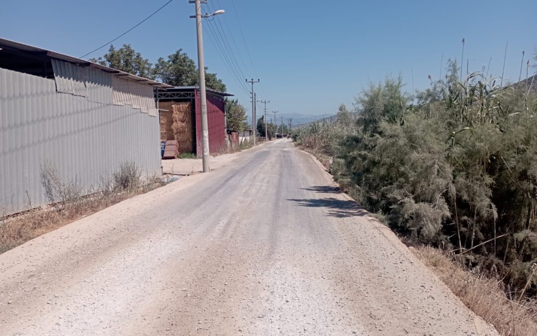 Muğla Büyükşehir’den Kırsala Dev Ulaşım Yatırımı: Milas’ta Yol Çalışmaları Hız Kazandı