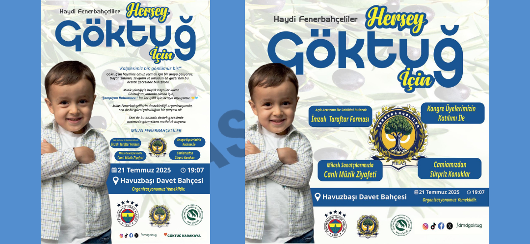 Büyük Buluşma: Milaslı Fenerbahçeliler Göktuğ İçin Tek Yürek Oluyor!