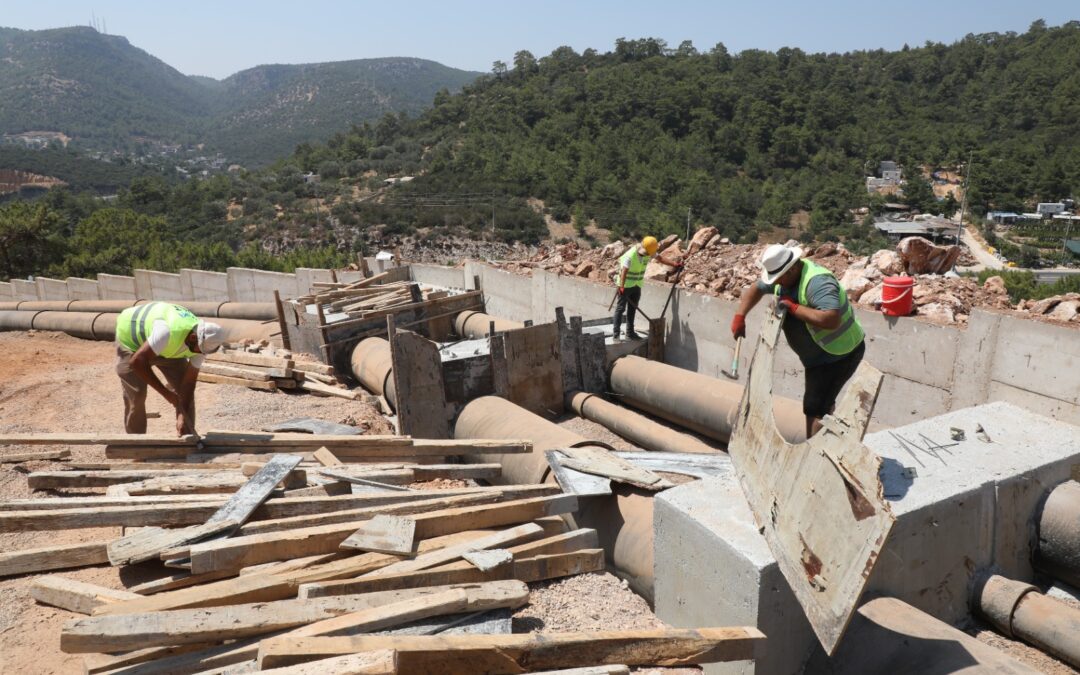 Bodrum’un Patlayan Su Hatları Yenileniyor
