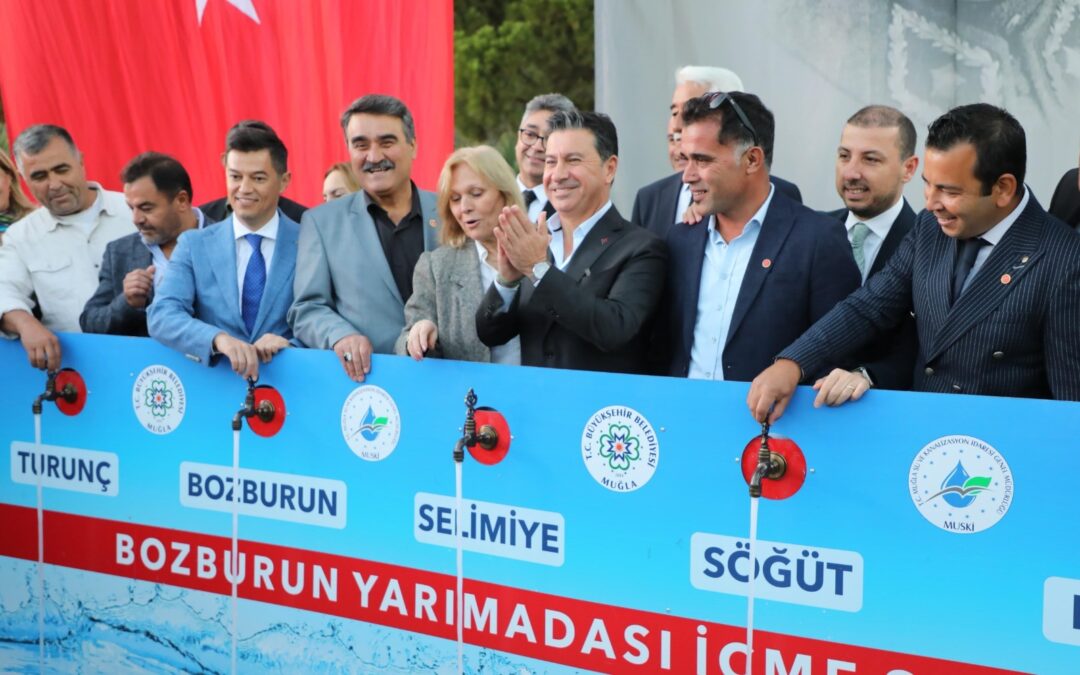MUSKİ, Bozburun İçme Suyu Projesi’nin 2. Etabını Başlattı
