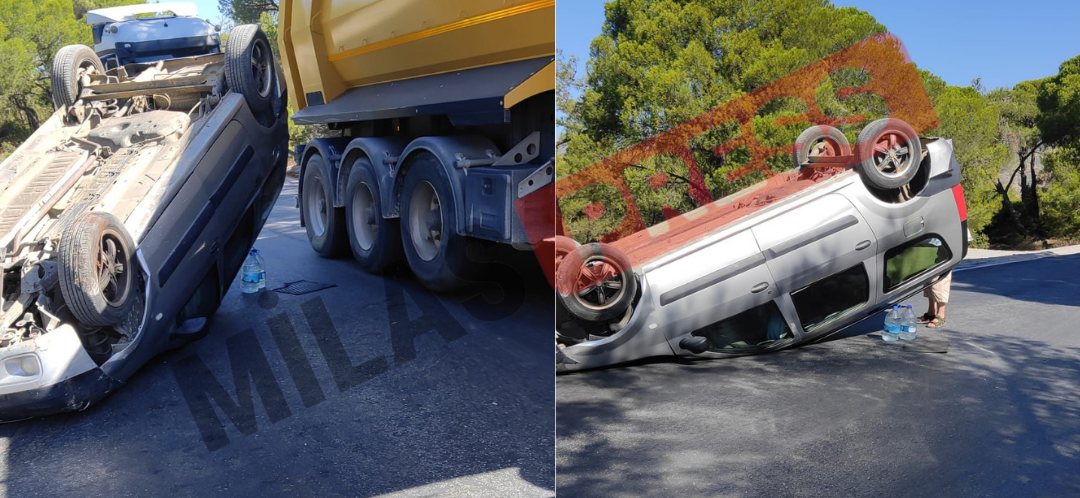 Milas Labranda Yolu’nda Kaza: 3 Kişi Yaralandı