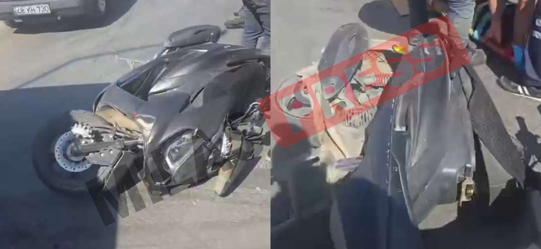 Milas Sanayi Sitesi’nde Kaza: Motosiklet Sürücüsü Hastaneye Kaldırıldı