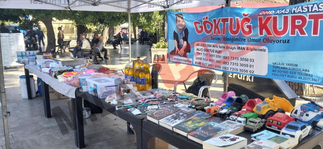 Milas’ta Minik Göktuğ İçin Dayanışma Kermesi Düzenlendi
