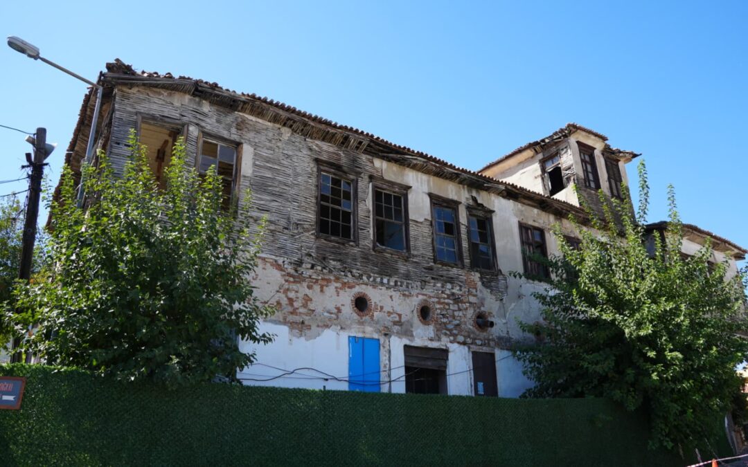 Milas’ın Tarihi Hadi Eskişar Konağı’nda Restorasyon Çalışmaları Başladı