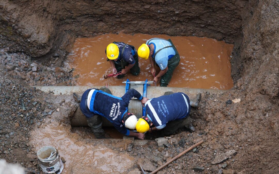 MUSKİ Fethiye’de 16 Saatlik Zorlu Müdahaleyi Tamamladı