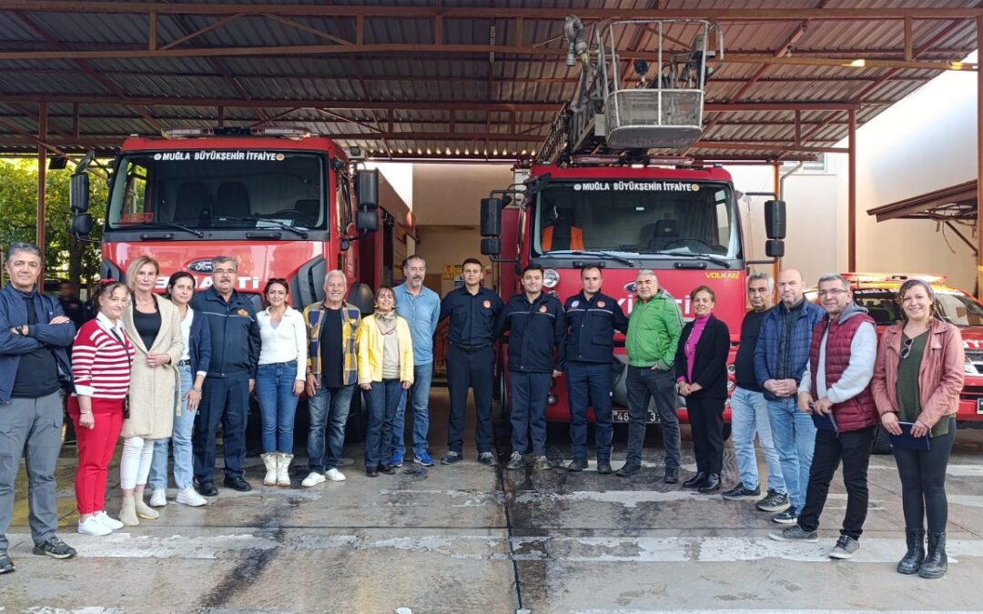 Muğla Büyükşehir Belediyesi Afetlere Karşı Gönüllü İtfaiyeciler Yetiştiriyor
