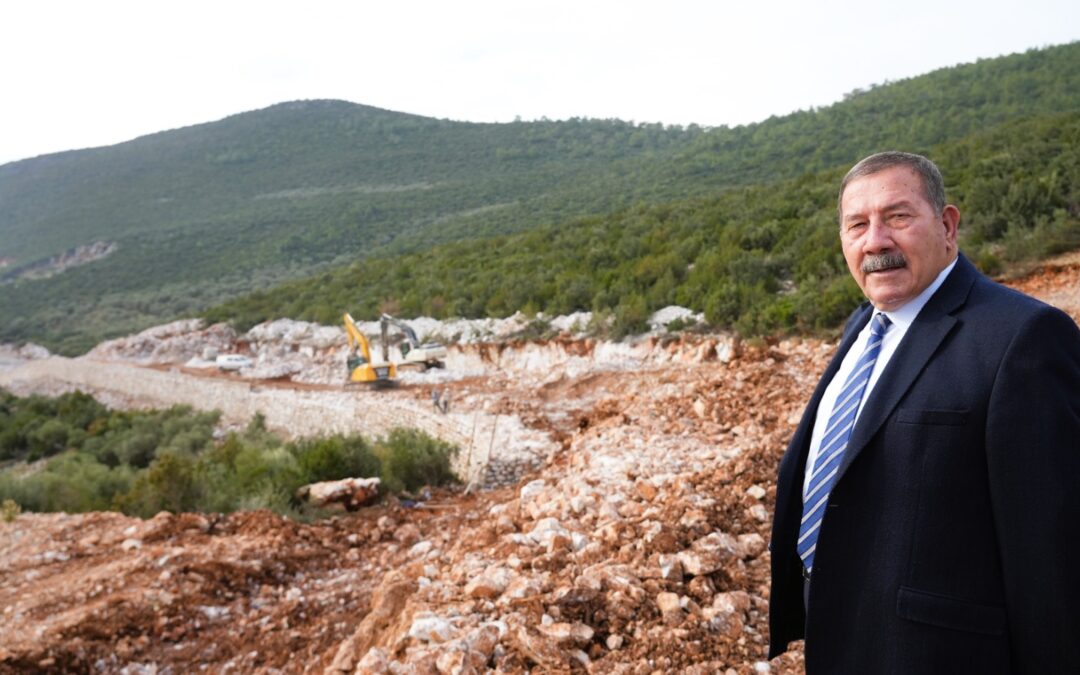 Yeni Hastane Yolunda Çalışmalar Hızla Sürüyor