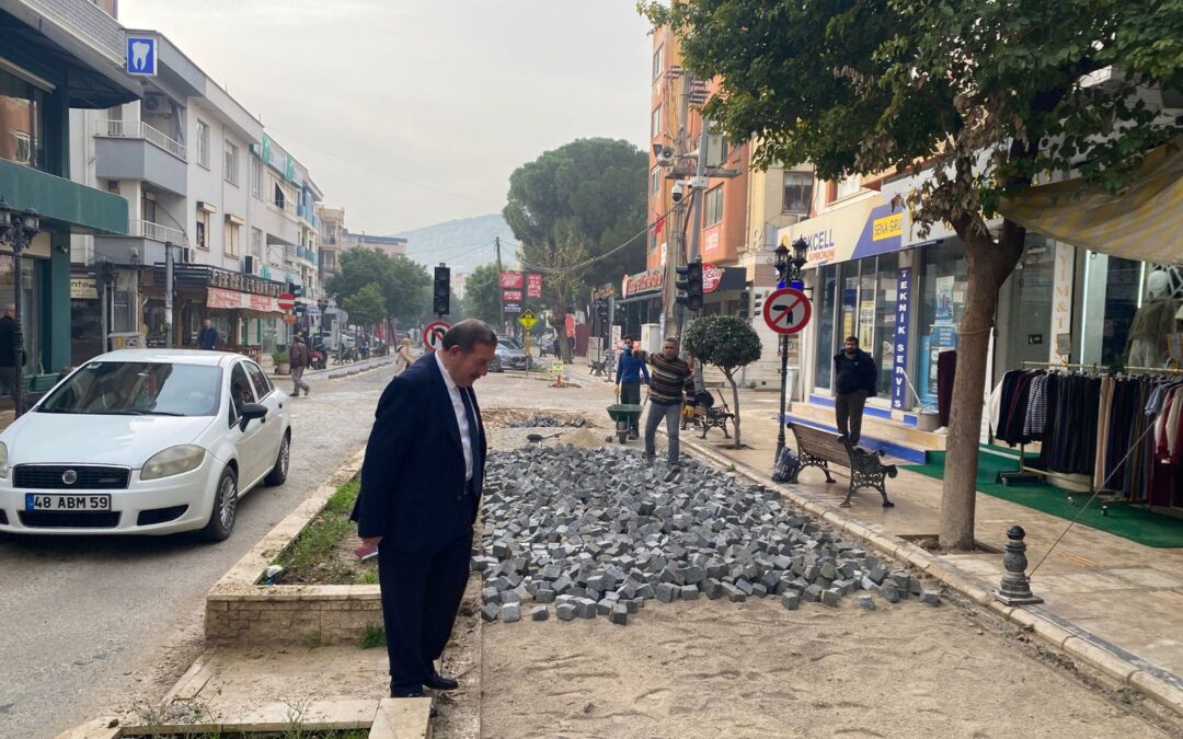 Milas Belediyesi Ekipleri Tamirat İçin Teslim Edilen Alanlarda Çalışmalarını Hızlandırdı