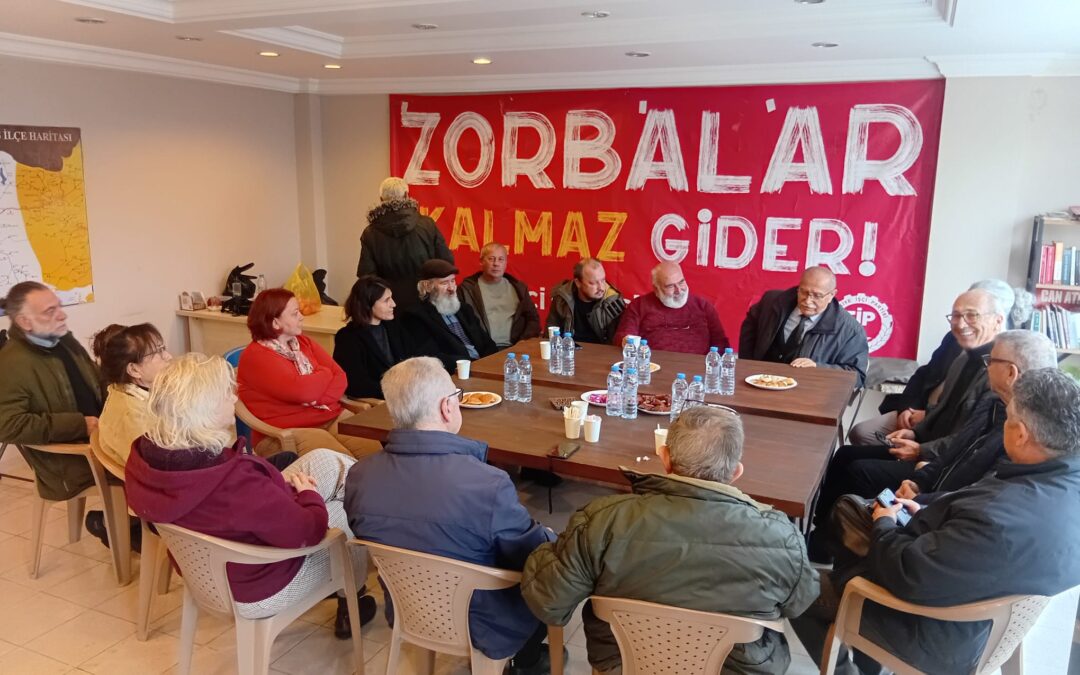 TİP Milas İlçe Yönetimi ile CHP Milas İlçe Yöneticileri Bir Araya Geldi