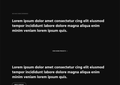 Dark Portfolio