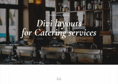 Catering – 3
