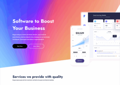 Saas Landing – 11